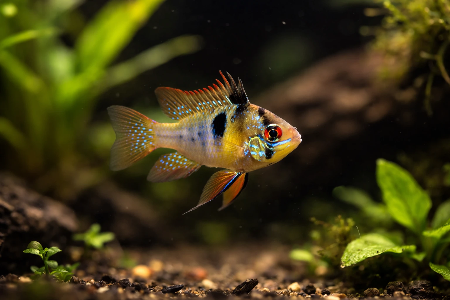 Mikrogeophagus ramirezi – pielęgnica barana