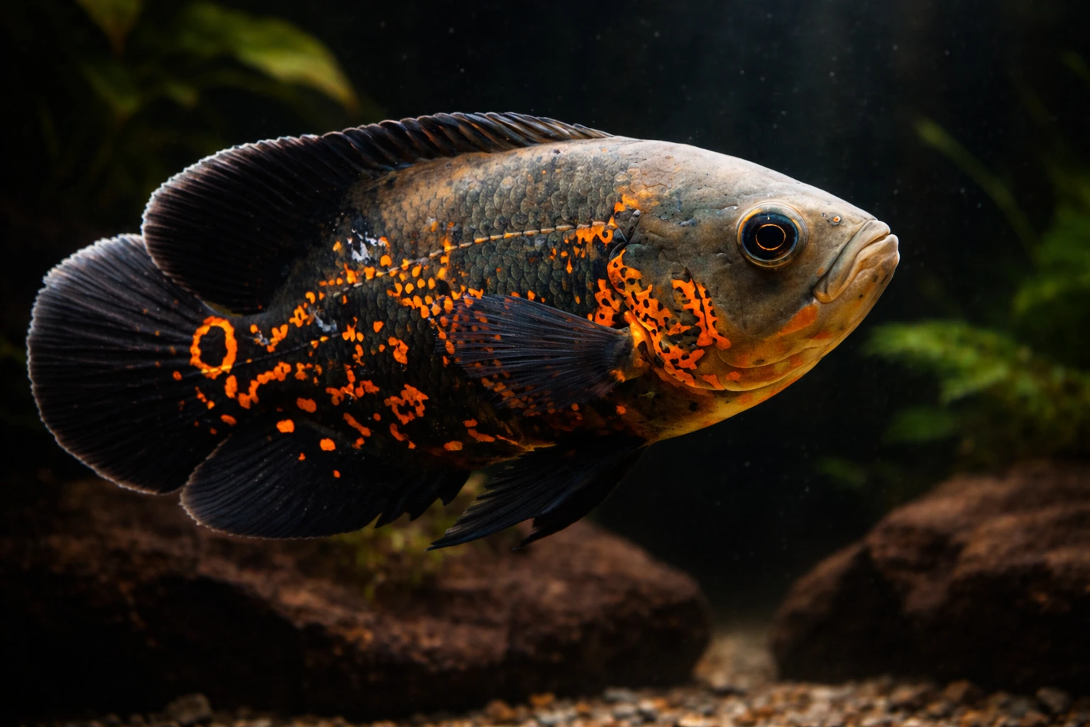Pielęgnica pawiooka (Astronotus ocellatus)