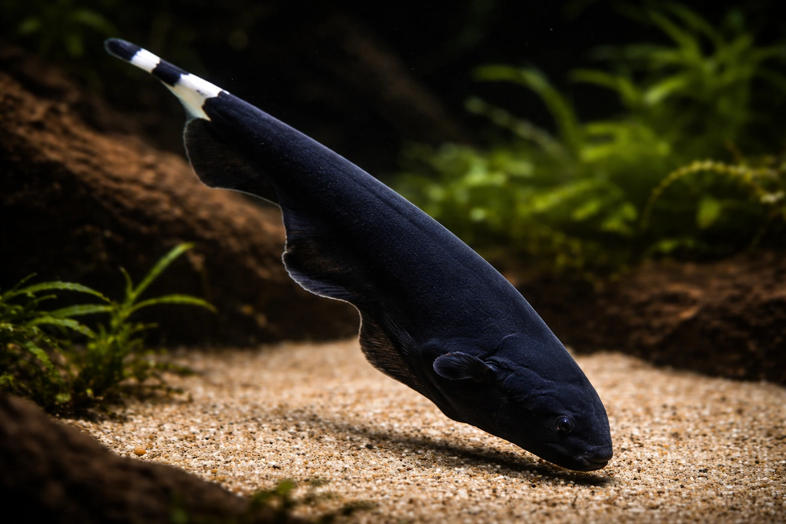Duch amazoński (Apteronotus albifrons)