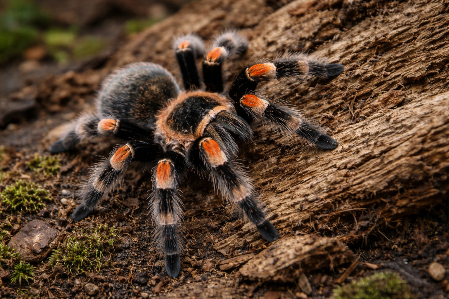 Brachypelma hamorii (Mexican redknee) – NW, naziemny