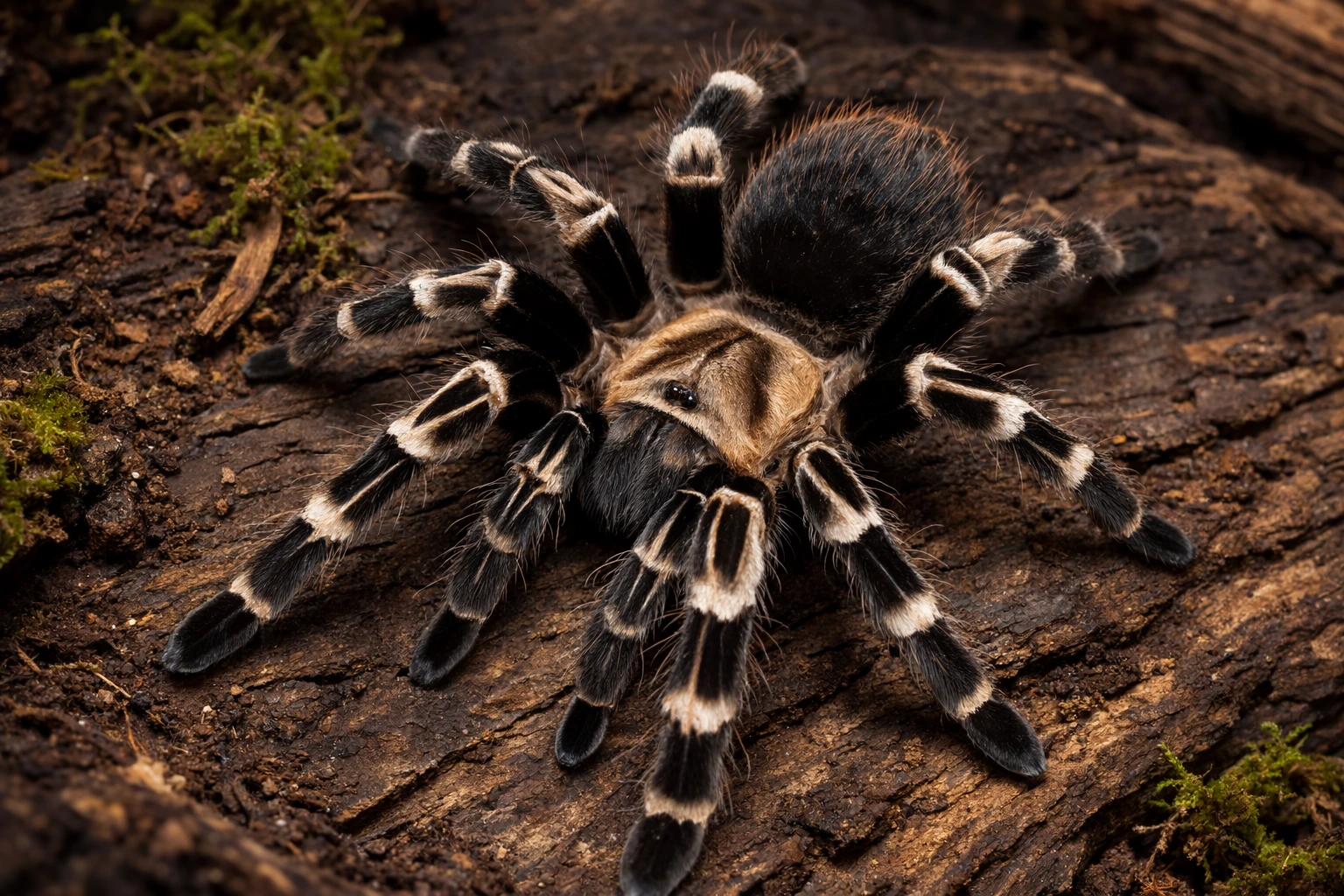 Acanthoscurria geniculata – NW, naziemny
