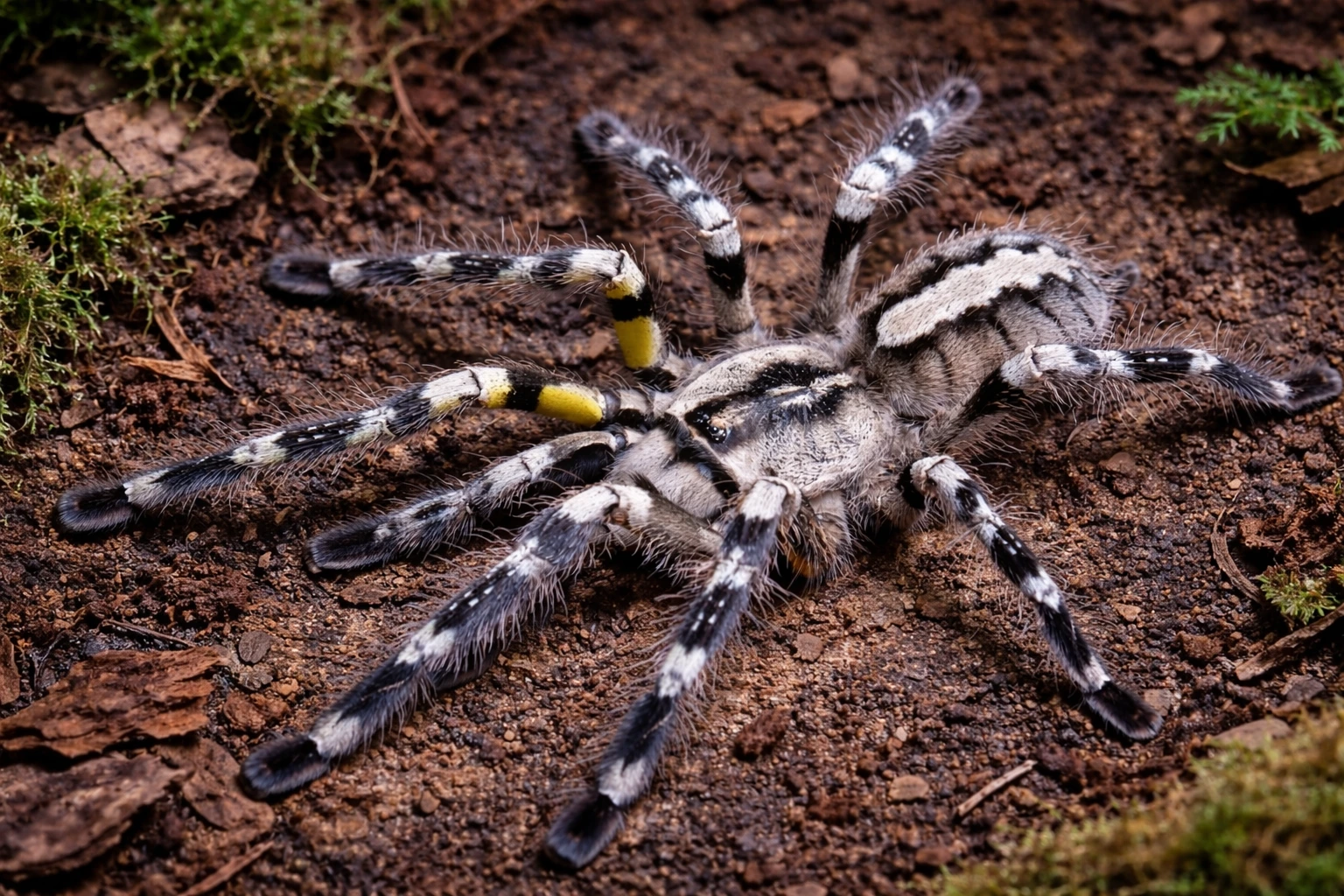 Poecilotheria regalis – OW, nadrzewny