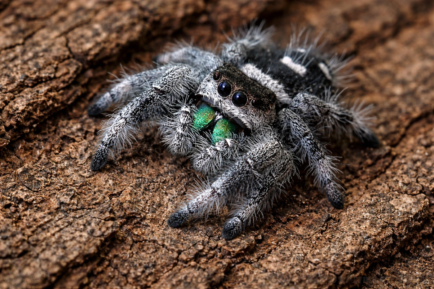 7) Phidippus regius czy P. audax